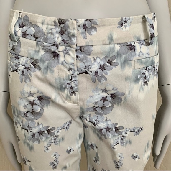 CAMBIO Renira Slim Fit Floral Mid-Rise Ankle Jeans - Picture 4 of 16